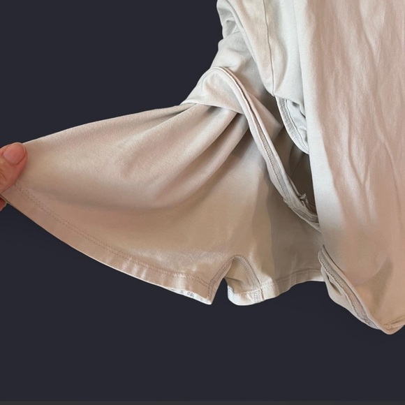 FP Movement Hot Shot Romper Mini Dress in Off-White - Picture 6 of 6